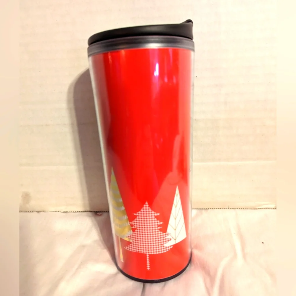 Starbucks Holiday Tumbler With Lid 16Oz